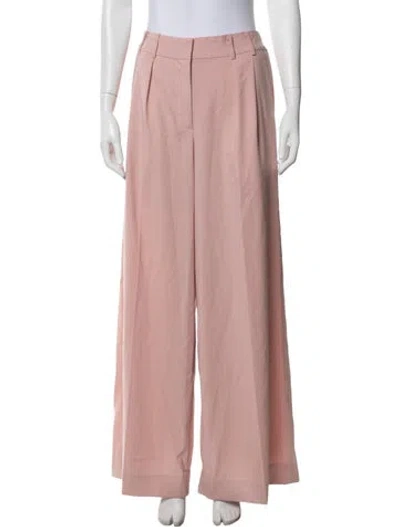 Pre-owned Remain Birger Christensen Wide Leg Pants In Pink