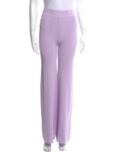 Pre-owned Remain Birger Christensen Wide Leg Pants In Purple