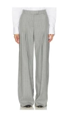 Remain Birger Christensen Wide Suiting Pants In Gray
