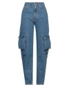 Remain Birger Christensen Woman Denim Pants Blue Size 29 Organic Cotton In Blue