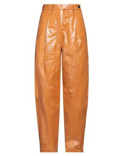 Remain Birger Christensen Woman Pants Tan Size 8 Sheepskin In Brown
