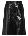 Remain Birger Christensen Woman Shorts & Bermuda Shorts Black Size 12 Sheepskin In Black