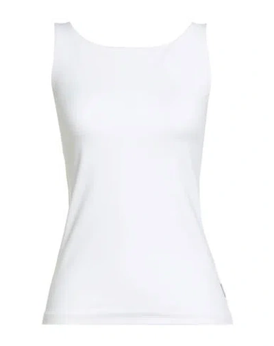 Remain Birger Christensen Woman Top White Size 8 Polyester, Elastane