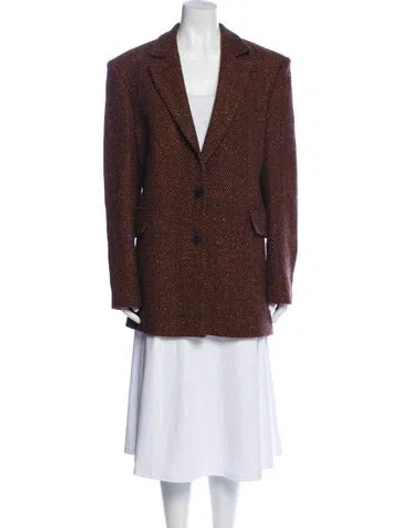 Pre-owned Remain Birger Christensen Wool Blazer In Brown