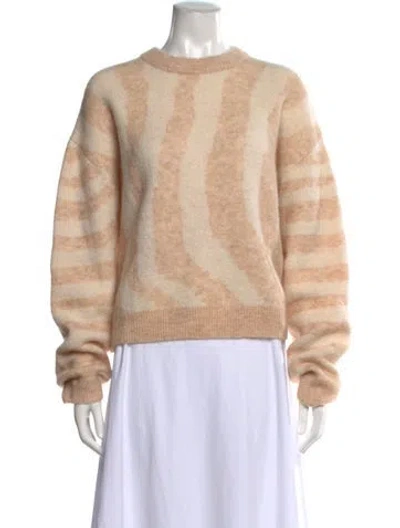 Pre-owned Remain Birger Christensen Wool Striped Sweater In Neutrals