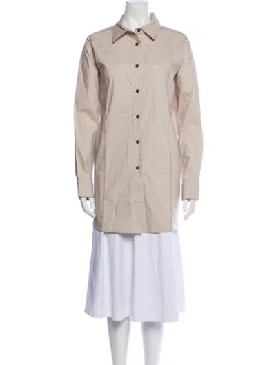 Pre-owned Remain Birger Christensen Wool Utility Jacket In Neutral