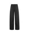Remain Birger Christensen Remain Espresso Cocoon Denim Pants With Hidden Closure In Coffee Brown