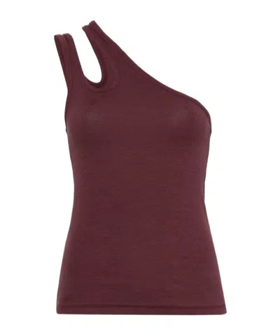 Remain Birger Christensen Cut-out Tank Top In Red