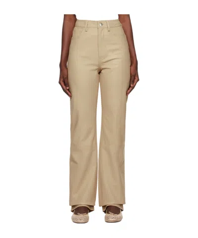 Remain Birger Christensen Five-pocket Casual Pants In Nude