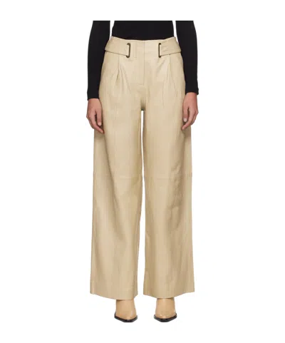 Remain Birger Christensen Four-pocket Casual Pants In Nude