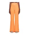 Remain Birger Christensen High-waist Elastic Casual Pants In Orange