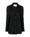 Remain Birger Christensen Kenja Sing-breasted Blazer In Black