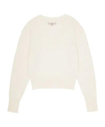 Remain Birger Christensen Knitted Sweater Creme In Cream