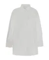 Remain Birger Christensen Remain By Birger Christensen Oversized Cotton-poplin Shirt In White