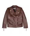 Remain Birger Christensen Long-sleeved Casual Jacket In Red