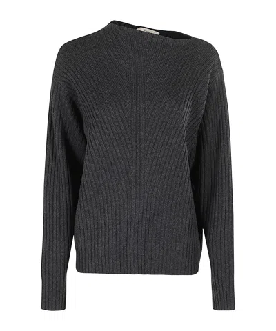 Remain Birger Christensen Long-sleeved Sweater In Black
