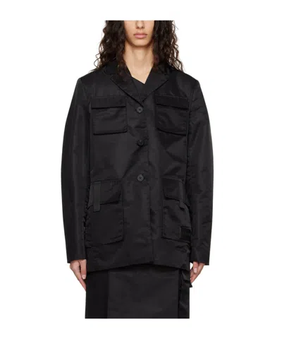 Remain Birger Christensen Patch-pocket Jacket In Black