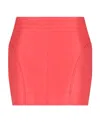 Remain Birger Christensen Pencil Miniskirt In Orange