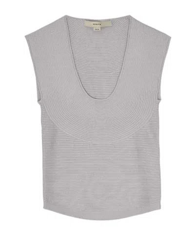 Remain Birger Christensen Rib Sweater In Gray