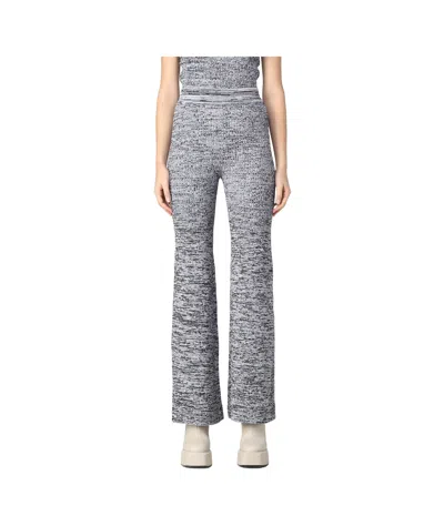 Remain Birger Solaima Knitted Trousers In Gray