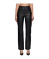 Remain Birger Christensen Straight Belt-loop Casual Pants In Black