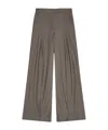 Remain Birger Christensen Wide Suiting Trousers In Gray
