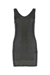 Remain Birger Christensen Black Polyester Mini Dress In Black