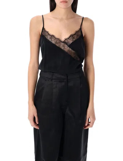 Remain Birger Christensen Remain Body With Lace Insert In Black