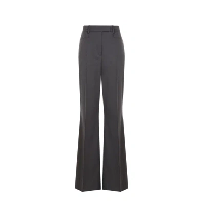 Remain Birger Christensen Bootcut Trousers In Gray