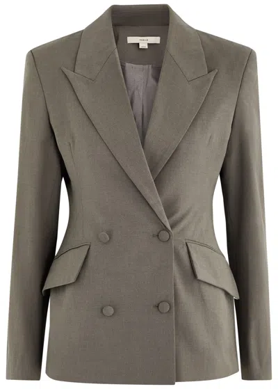 Remain Birger Christensen Remain By Birger Christensen Twill Blazer In Grey