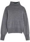 Remain Birger Christensen Remain By Birger Christensen Wool-blend Jumper In Grey