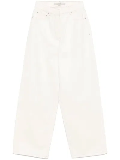 Remain Birger Christensen Cocoon Denim Pants In Beige