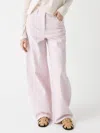 Remain Birger Christensen Cocoon Striped Pant In Ballerina Combo In Pink