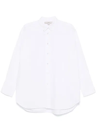 Remain Birger Christensen Cotton Shirt In White