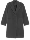 Remain Birger Christensen Double-breasted Coat In Grey