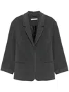 Remain Birger Christensen Felted Blazer In Grey