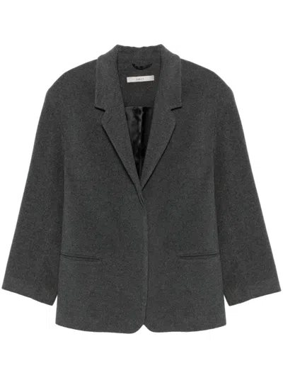 Remain Birger Christensen Felted Blazer In Grey