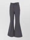 Remain Birger Christensen Flared Hem Trousers With High Waist