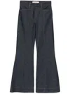 Remain Birger Christensen Flared Jeans In Blue