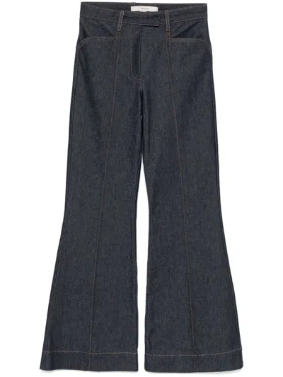Remain Birger Christensen Flared Jeans In Blue