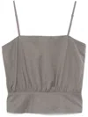 Remain Birger Christensen Gathered Top In Grey
