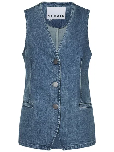 Remain Gilet In Blue