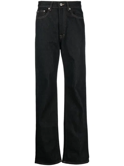 Remain High-waist Wide-leg Trousers In Black