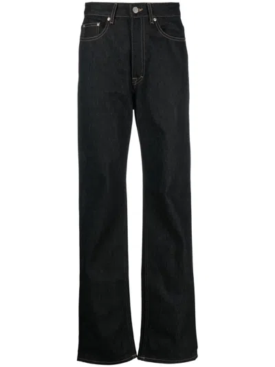 Remain Birger Christensen High-waist Wide-leg Trousers In Black