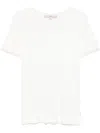 Remain Birger Christensen Jersey T-shirt In Weiss
