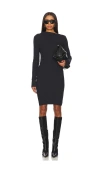 Remain Birger Christensen Remain Sleeve Knit Dress In Castlerock