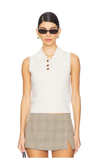 REMAIN BIRGER CHRISTENSEN KNITTED POLO TOP