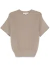 Remain Birger Christensen Knitted T-shirt In Grün