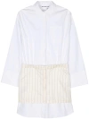 Remain Birger Christensen Layered Mini Dress In White