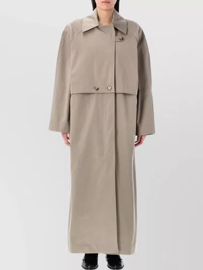REMAIN BIRGER CHRISTENSEN LONG RAGLAN SLEEVE TRENCH COAT